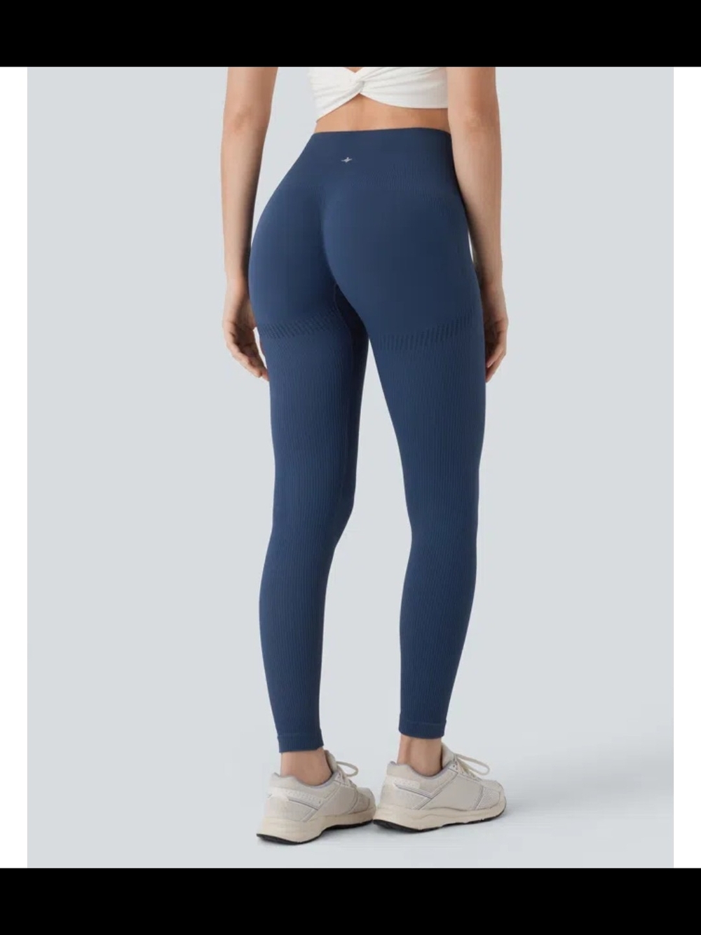 Seamless Flow High Waisted Tummy Control Butt Lifting 7/8 Yoga Leggings